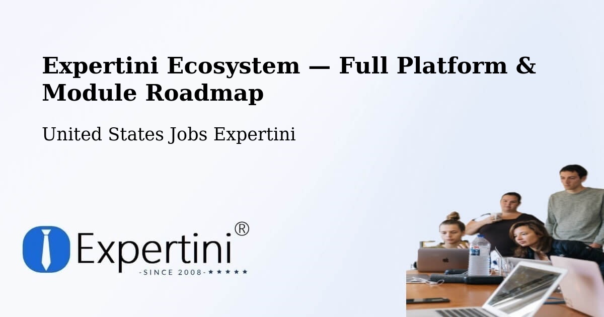 Expertini Ecosystem — Full Platform & Module Roadmap – Lisbon